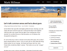 Tablet Screenshot of markhillman.com